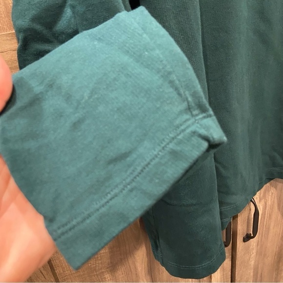 L.L. Bean Green Plaid Pullover Top - Picture 8 of 11